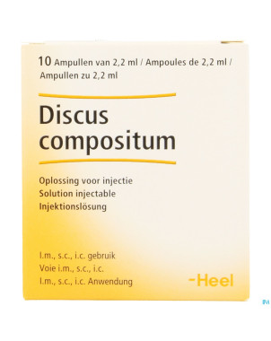 Discus compositum    amp 10x2,2ml heel