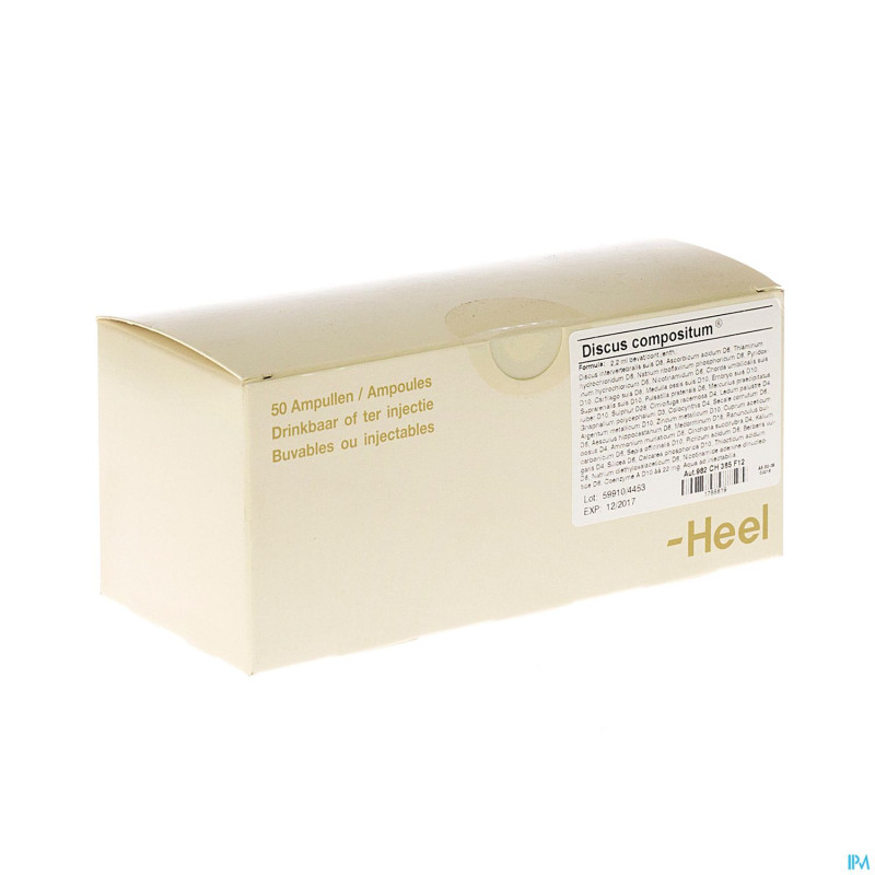 Discus compositum    amp 50x2,2ml heel