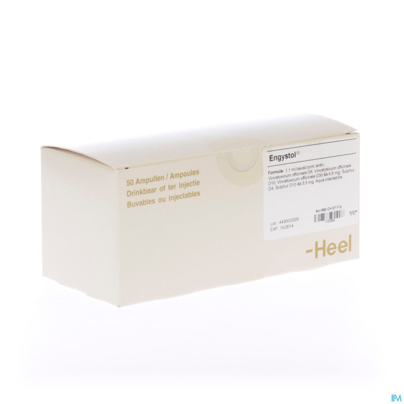 Engystol n    amp 50x1,1ml heel