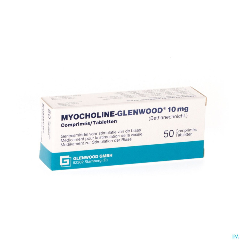 Myocholine-glenwood comp 50 x 10 mg