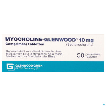 Myocholine-glenwood comp 50 x 10 mg