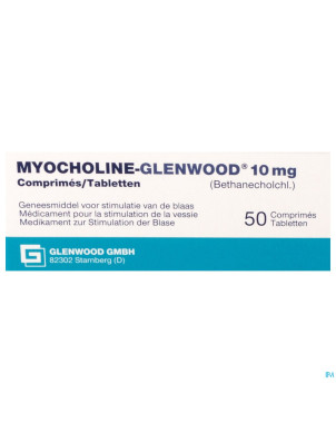 Myocholine-glenwood comp 50 x 10 mg