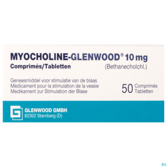 Myocholine-glenwood comp 50 x 10 mg