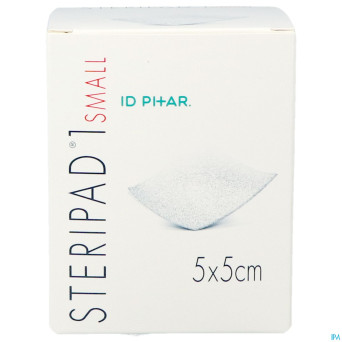 Steripad 1 small  5,0x 5,0cm 40 cp ster