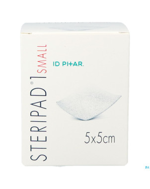 Steripad 1 small  5,0x 5,0cm 40 cp ster