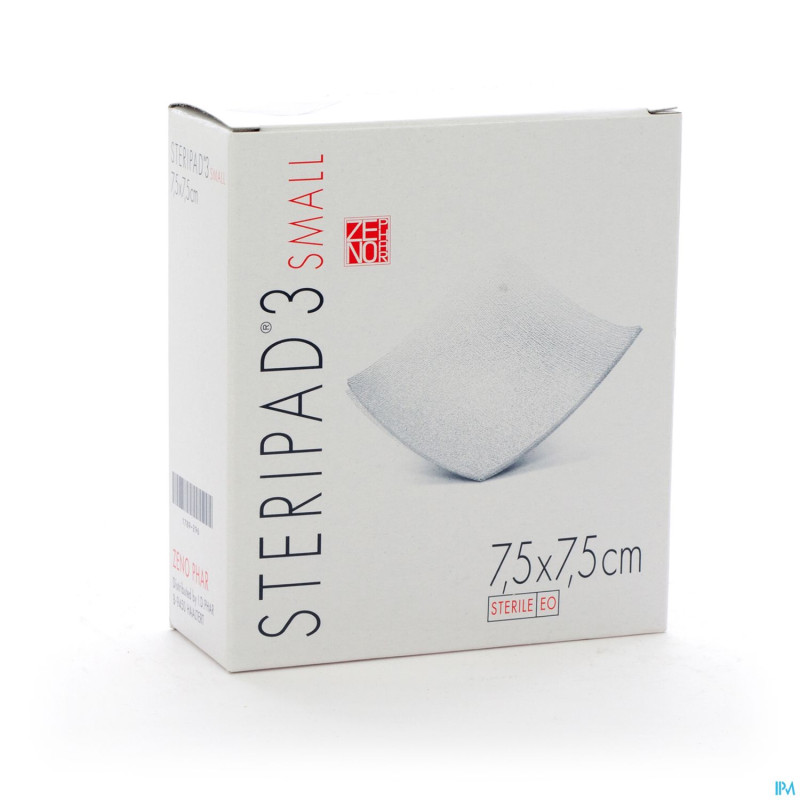Steripad 3 small  7,5x 7,5cm 20 cp ster