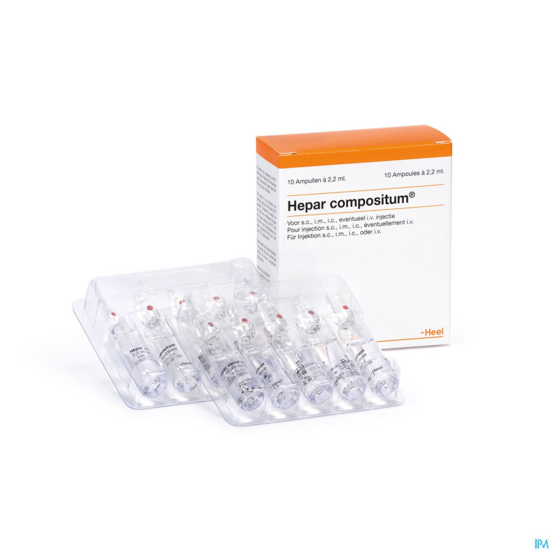 Hepar compositum ii    amp 10x2,2ml heel