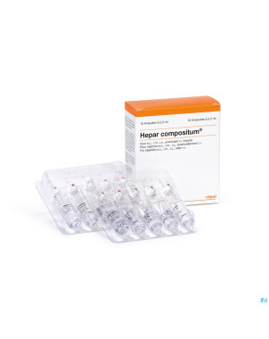 Hepar compositum ii    amp 10x2,2ml heel