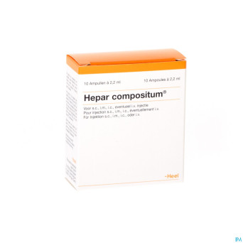 Hepar compositum ii    amp 10x2,2ml heel