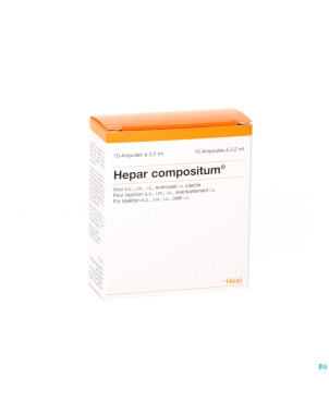 Hepar compositum ii    amp 10x2,2ml heel