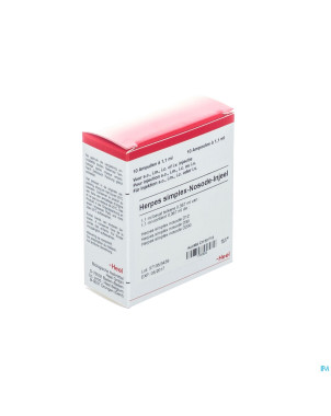 Herpes simplex nosode injeel    amp 10x1,1ml heel