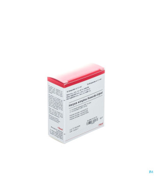 Herpes simplex nosode injeel    amp 10x1,1ml heel