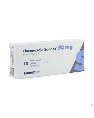 Fluconazole sandoz caps 10 x  50 mg