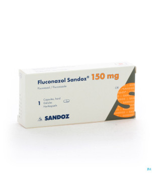 Fluconazole sandoz caps  1 x 150 mg