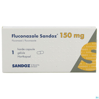 Fluconazole sandoz caps  1 x 150 mg
