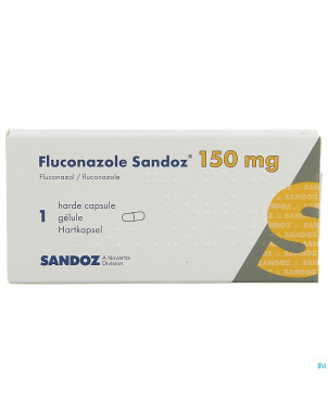 Fluconazole sandoz caps  1 x 150 mg