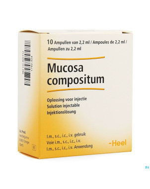 Mucosa compositum ii    amp 10x2,2ml heel