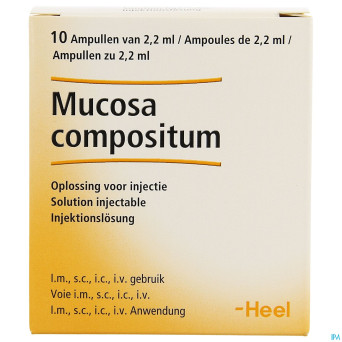 Mucosa compositum ii    amp 10x2,2ml heel