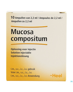 Mucosa compositum ii    amp 10x2,2ml heel