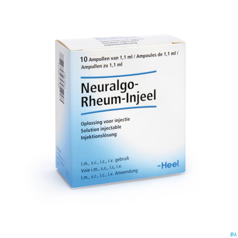 Neuralgo rheum injeel    amp 10x1,1ml heel