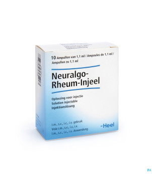 Neuralgo rheum injeel    amp 10x1,1ml heel