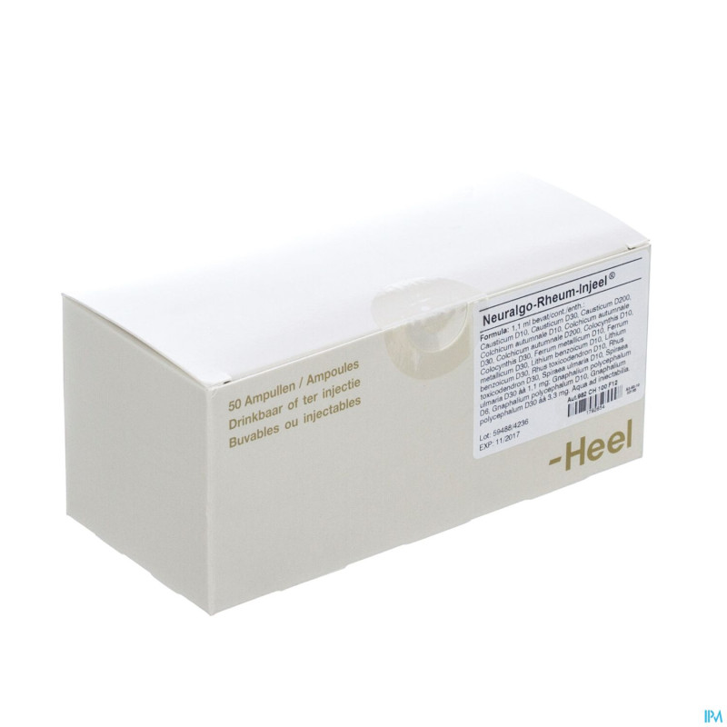 Neuralgo rheum injeel    amp 50x1,1ml heel