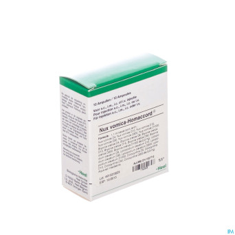 Nux vomica homaccord    amp 10x1,1ml heel