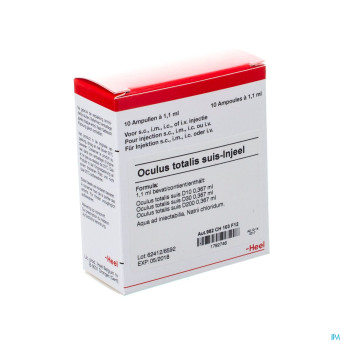 Oculus totalis suis injeel    amp 10x1,1ml heel