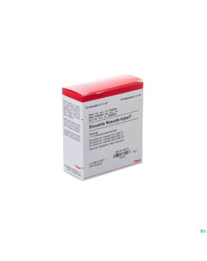 Sinusitis nosode injeel    amp 10x1,1ml heel