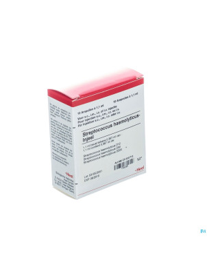 Streptococcus haemolytic. injeel amp 10x1,1ml heel
