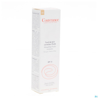 Avene couvrance fdt fluide 01 porcelaine 30ml
