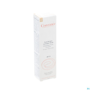 Avene couvrance fdt fluide 01 porcelaine 30ml