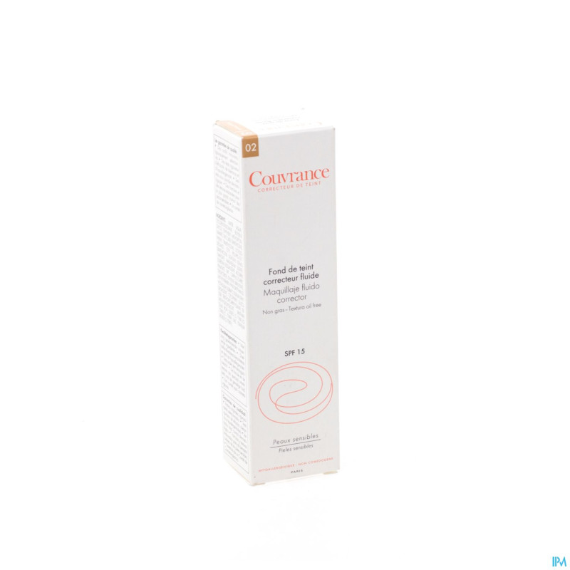 Avene couvrance fdt fluide 02 naturel    30ml