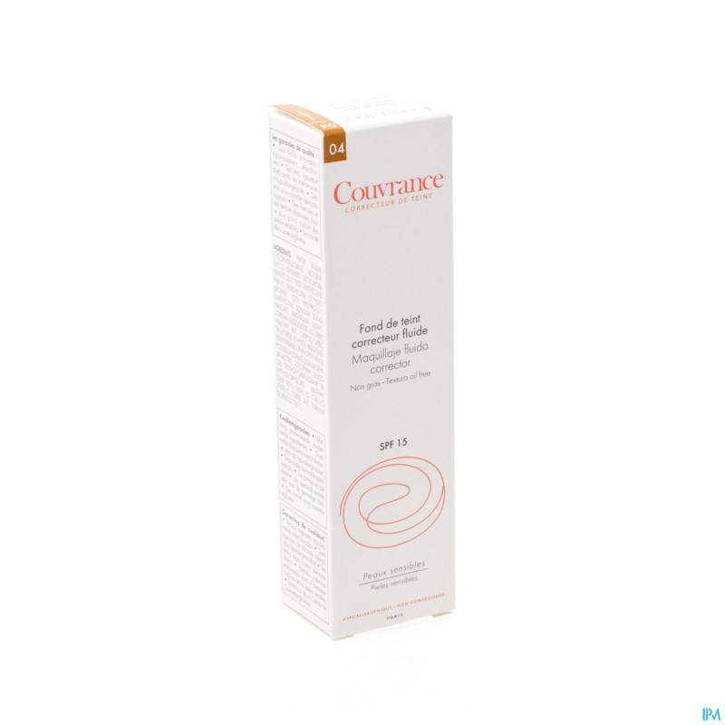 Avene couvrance fdt fluide 04 miel    30ml