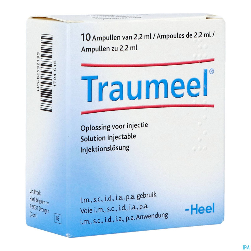 Traumeel s    amp 10x2,2ml heel