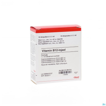 Vitamin b12 injeel    amp 10x1,1ml heel