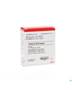 Vitamin b12 injeel    amp 10x1,1ml heel