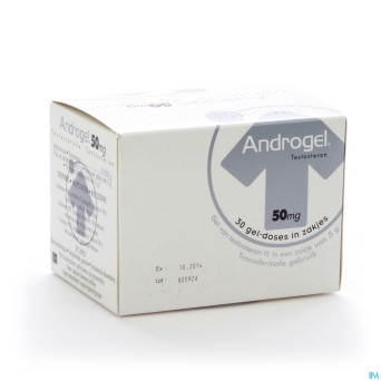 Androgel sachet 30 x 5g