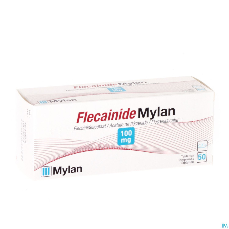 Flecainide mylan tabl  50 x 100 mg
