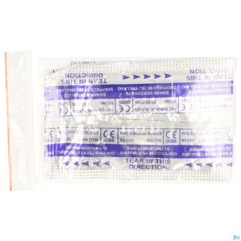 Bistouris s.m lames n/st n11    10