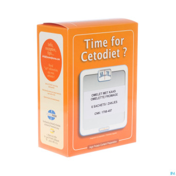 Cetodiet omelette fromage    pdr sachet  6