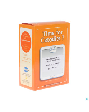 Cetodiet omelette fromage    pdr sachet  6