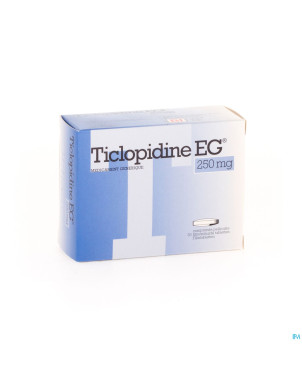 Ticlopidine eg 250 mg comp 30 x 250 mg