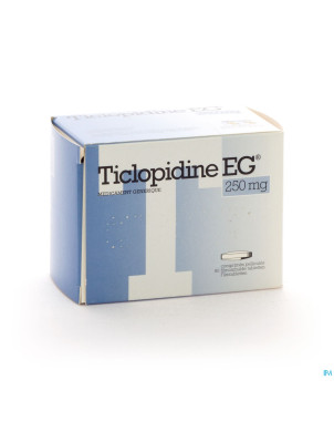 Ticlopidine eg 250 mg comp 90 x 250 mg