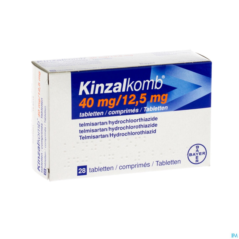 Kinzalkomb comp 28 x 40 mg/12,5 mg