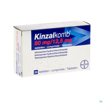 Kinzalkomb comp 28 x 80 mg/12,5 mg