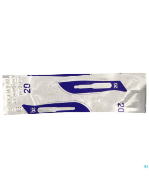 Bistouris s.m lame sterile n20    1 wm