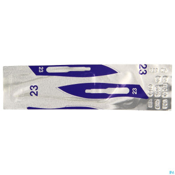 Bistouris s.m lame sterile n23    1 wm