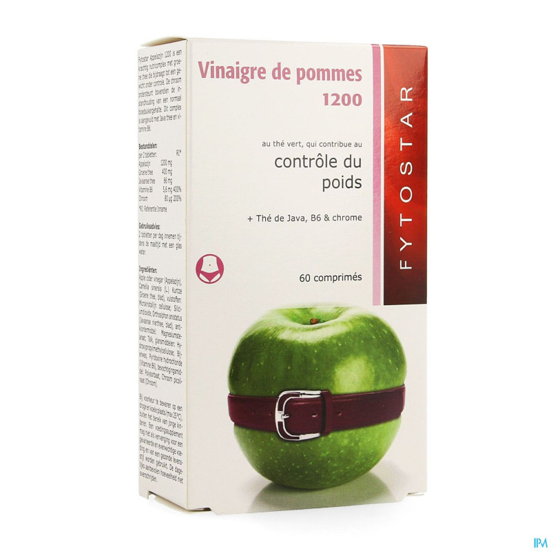 Fytostar vinaigre pomme new comp 60