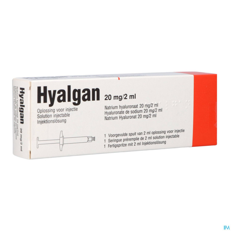 Hyalgan ser 1 x 2 ml/20 mg